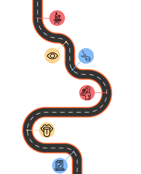 O mapa do Raio Cheers
